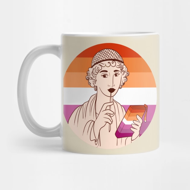 Sappho Lesbian Flag by Heldoryn